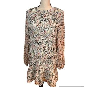 NWT Storia Floral Print Baby Doll Dress Sz-M